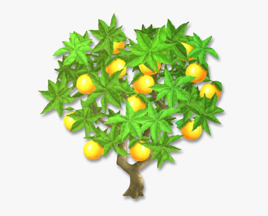 Clip Art Orange Blossom Tree - Rangpur, Transparent Clipart