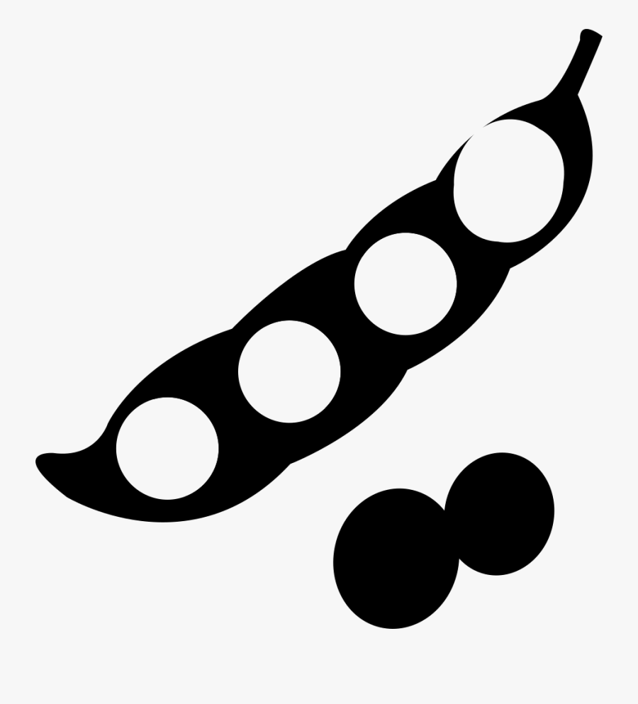 Peas And Beans - Legumes Transparent Icon Png, Transparent Clipart