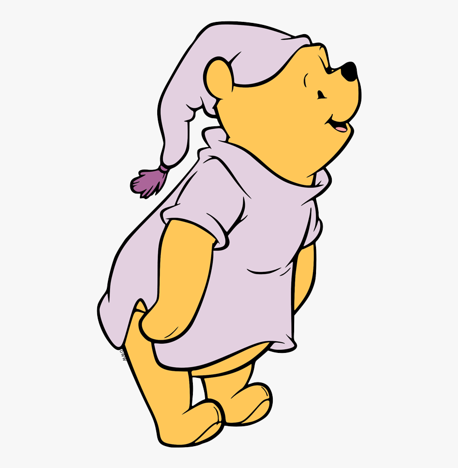 Winnie The Pooh Pajama Clipart, Transparent Clipart