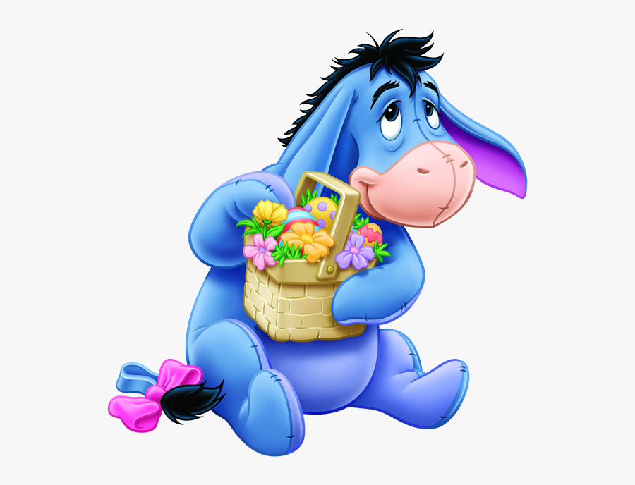 Winnie The Pooh Eeyore Png, Transparent Clipart