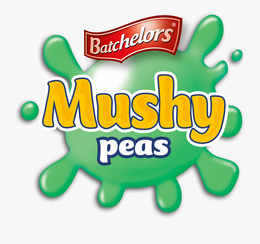 Mushy Peas Logo, Transparent Clipart
