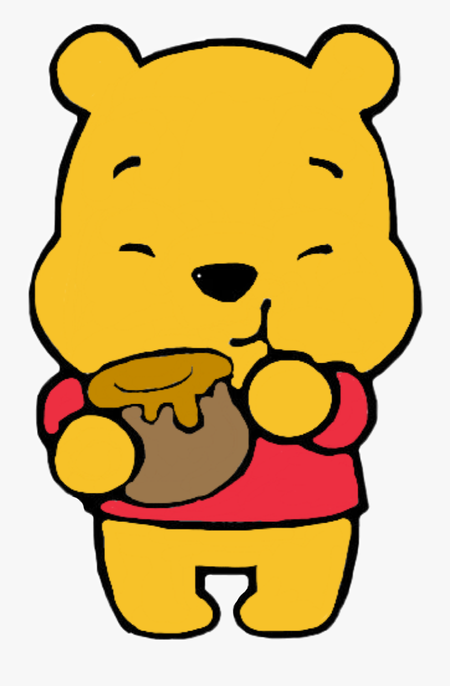 #winnie The Pooh - Winnie Pooh En Bb, Transparent Clipart
