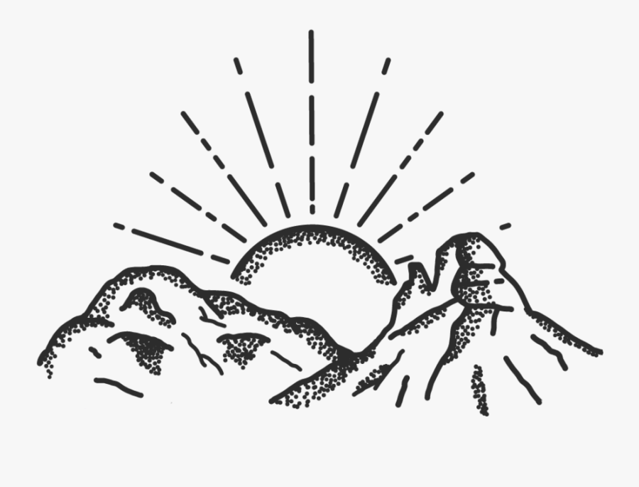 Transparent Sundown Clipart - Sunrise Clipart Black And White, Transparent Clipart