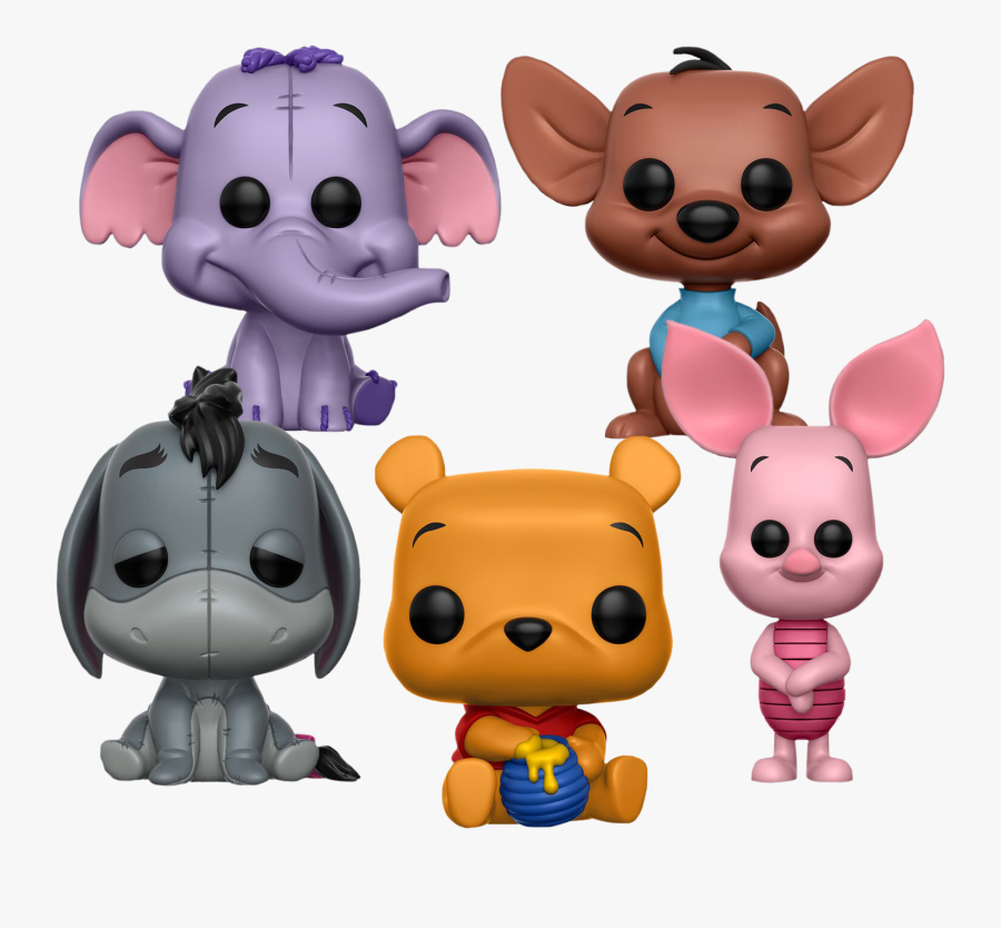 Winnie The Pooh Pop Vinyl, Transparent Clipart