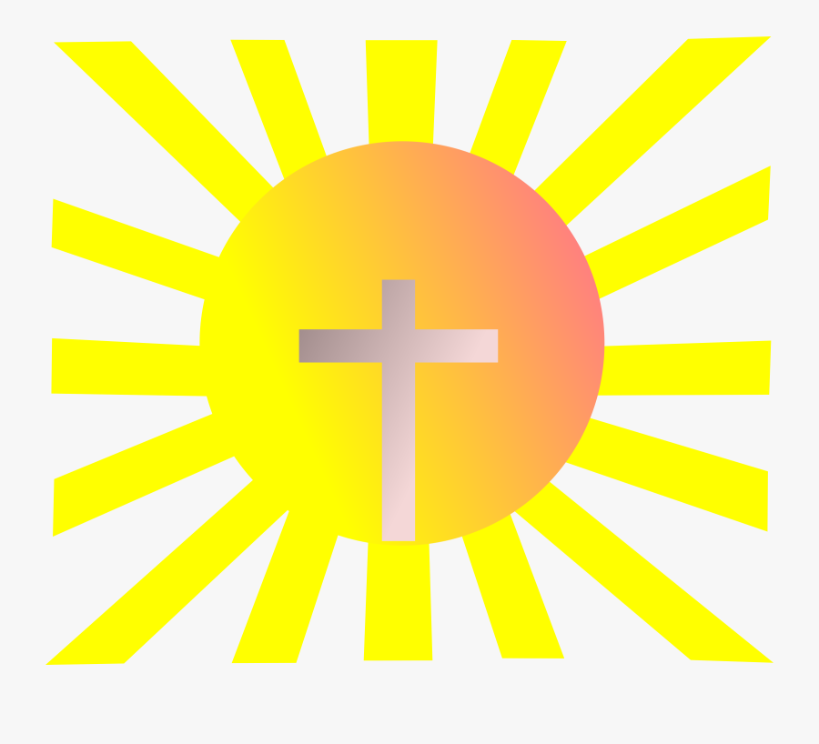 Jesus Sun Clipart - Flag Japanese Sticker, Transparent Clipart
