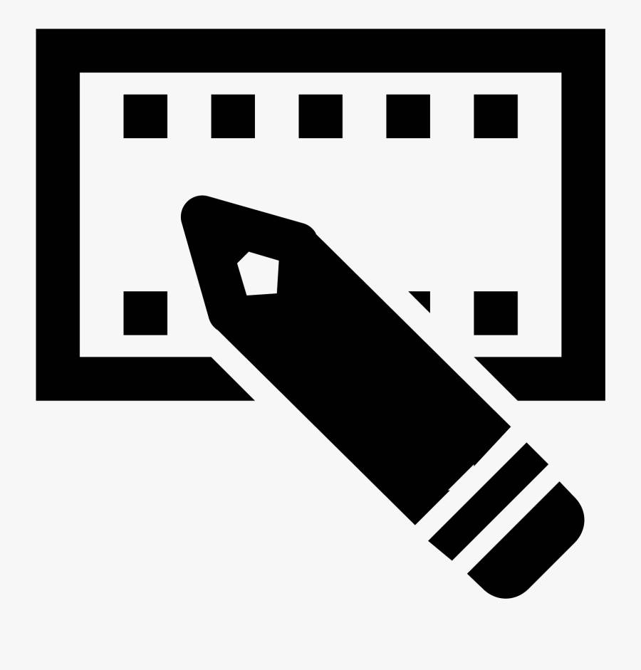 Video Icono Descarga Gratuita Clip Transparent Library - Video Editing Icon Png, Transparent Clipart