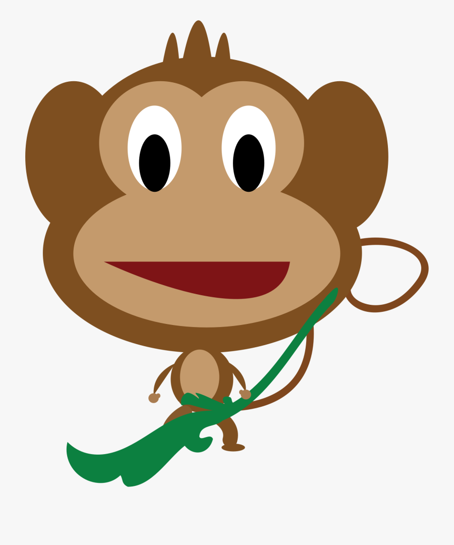 Ape Cartoon Baby Monkeys Mammal - Monkey Gambar Kartun, Transparent Clipart
