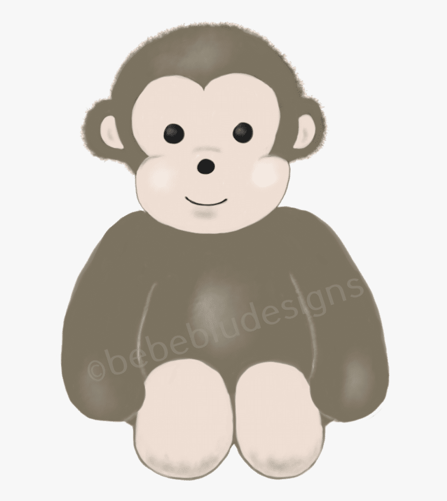 Baby Monkey Fixed - Cartoon, Transparent Clipart