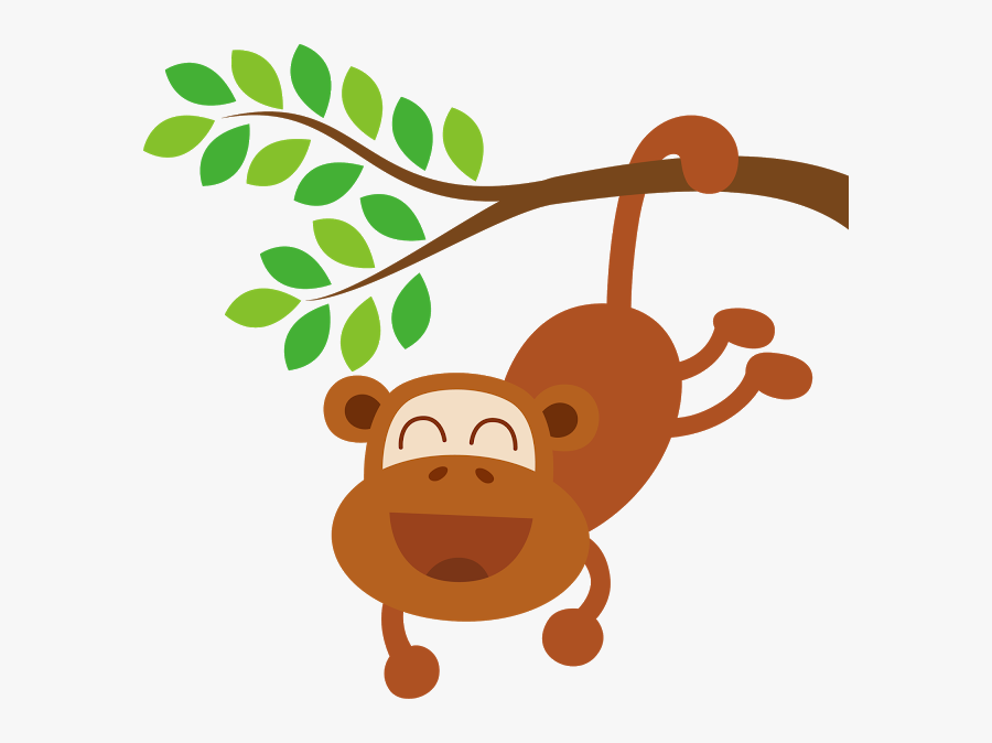 Jungle Themed Birthday Thank You Cards - Illustration, Transparent Clipart