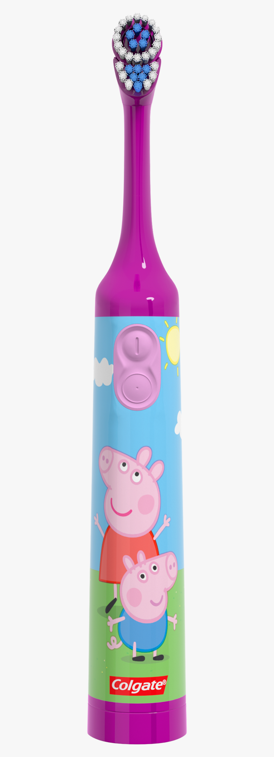 Peppa Pig Electric Toothbrush, Transparent Clipart