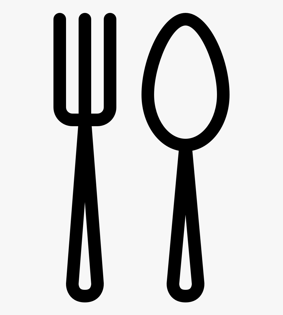 Food Utensils Fork Spoon, Transparent Clipart