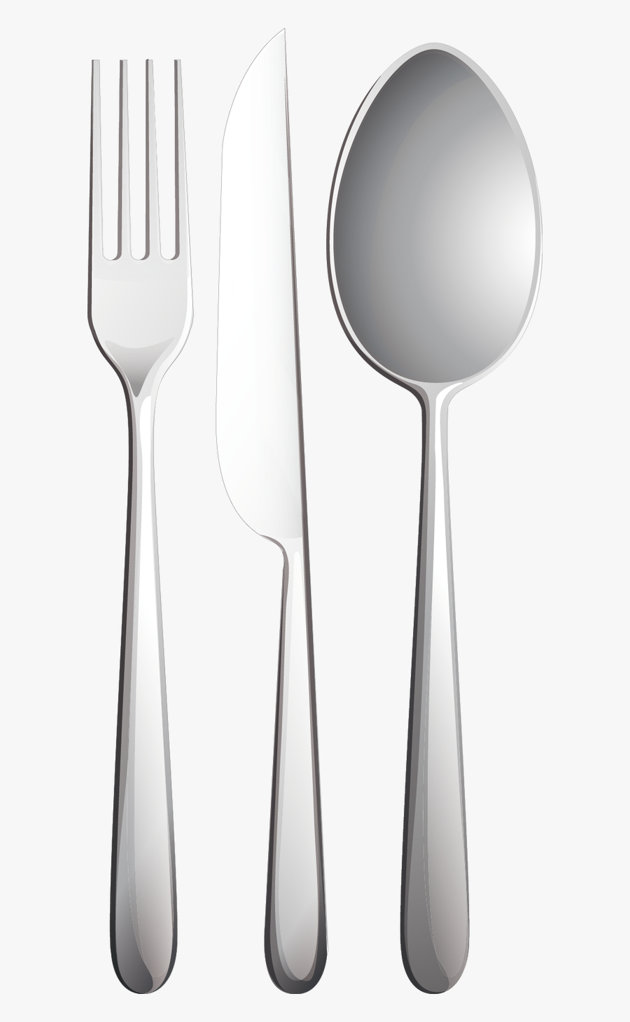 Transparent Fork And Knife Clipart Black And White - Still Life Photography, Transparent Clipart