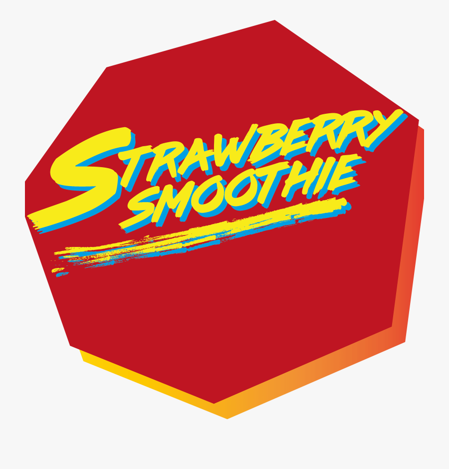 Strawberry Smoothie Truvape Plus 30ml £2, Transparent Clipart