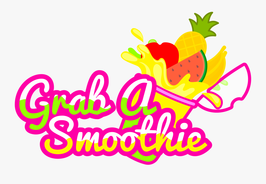 Grab A Smoothie, Transparent Clipart