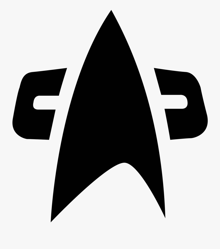 Transparent Star Trek Clipart - Trek Voyager Logo Png, Transparent Clipart