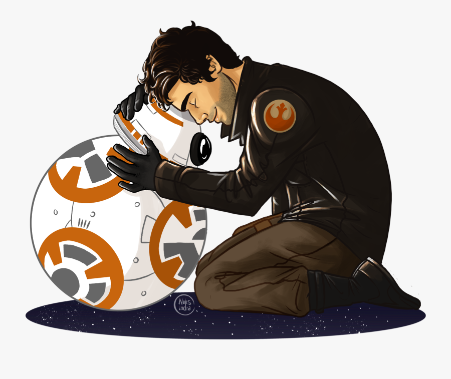 Star Wars Poe Dameron And Bb8, Transparent Clipart