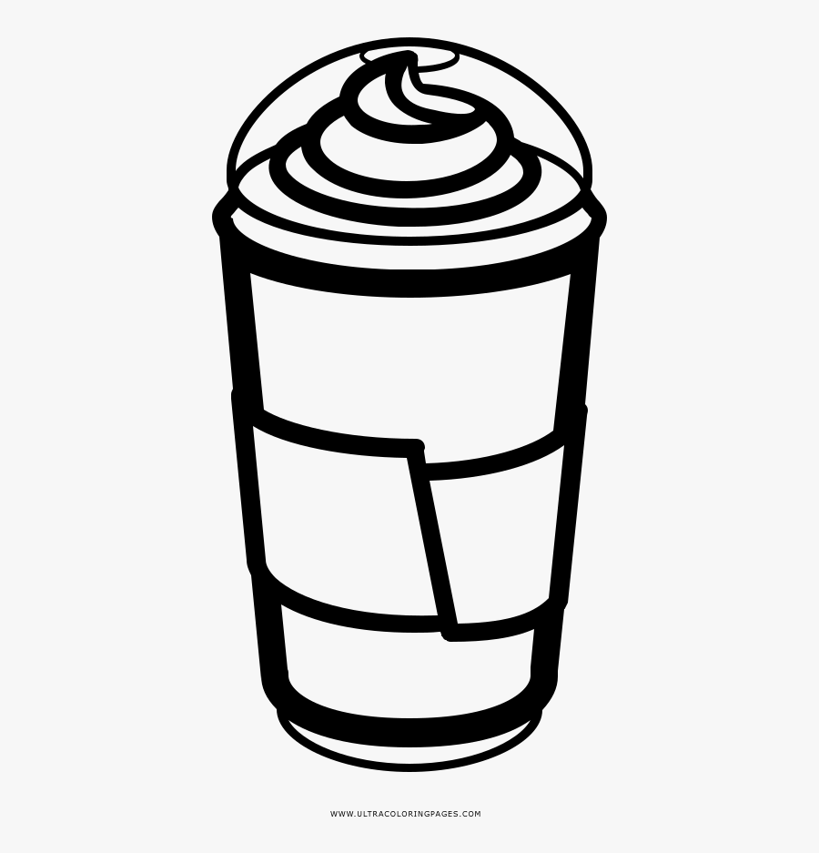 Smoothie Coloring Page , Free Transparent Clipart - ClipartKey