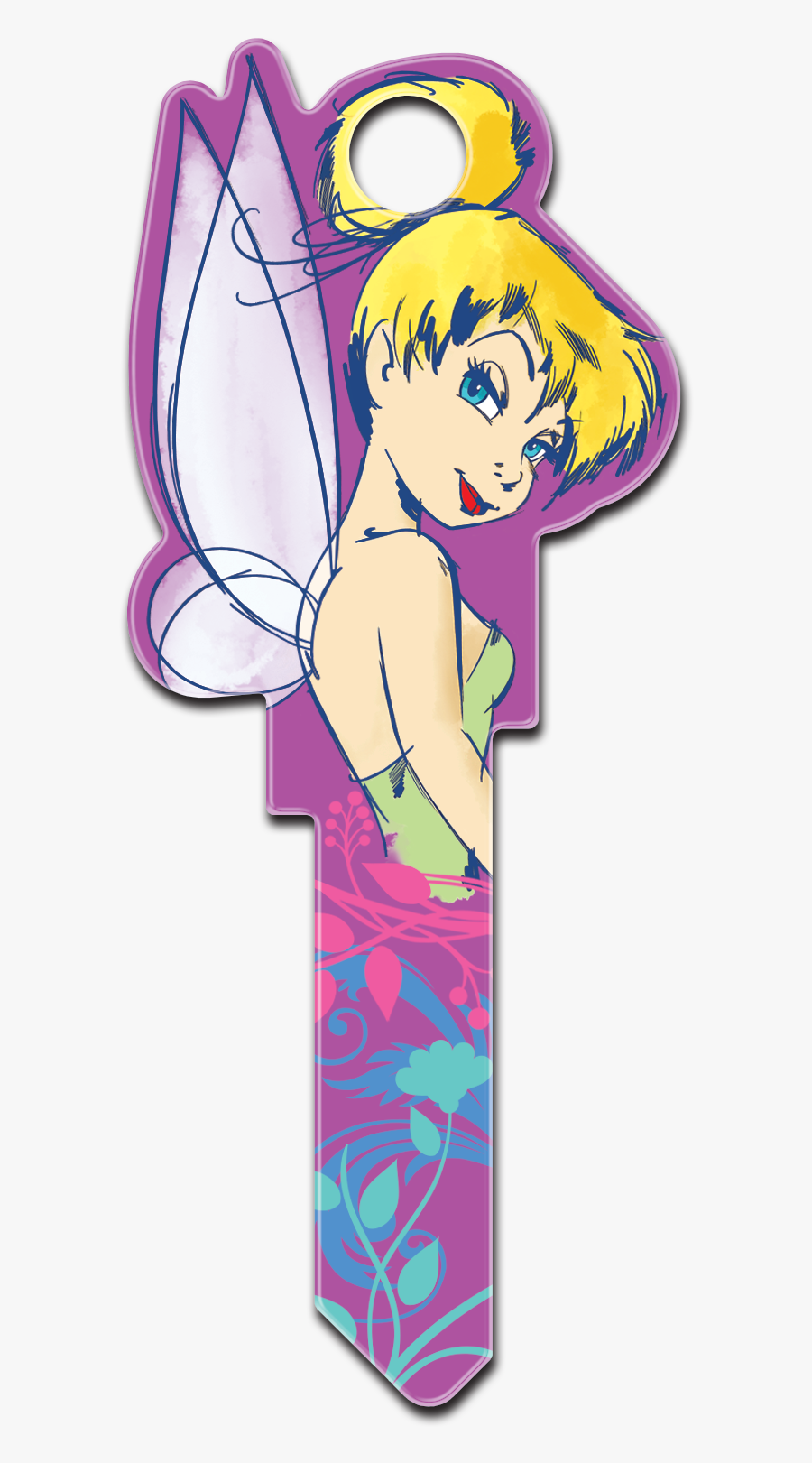 Tinkerbell Key, Transparent Clipart