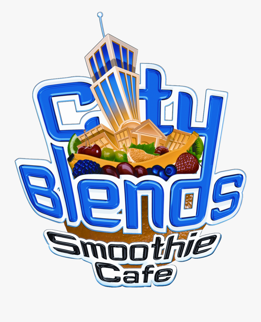 City Blends Smoothie, Transparent Clipart