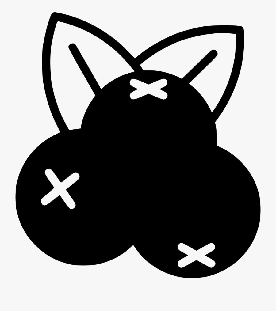 Blueberries, Transparent Clipart