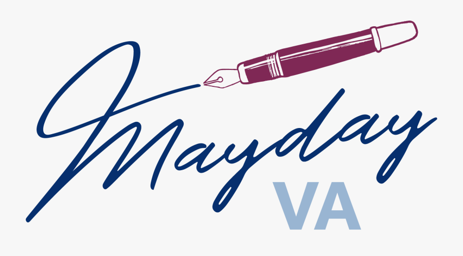 Mayday Va - Calligraphy, Transparent Clipart