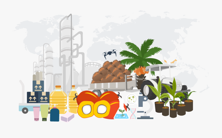 Palm Oil Mill Png, Transparent Clipart
