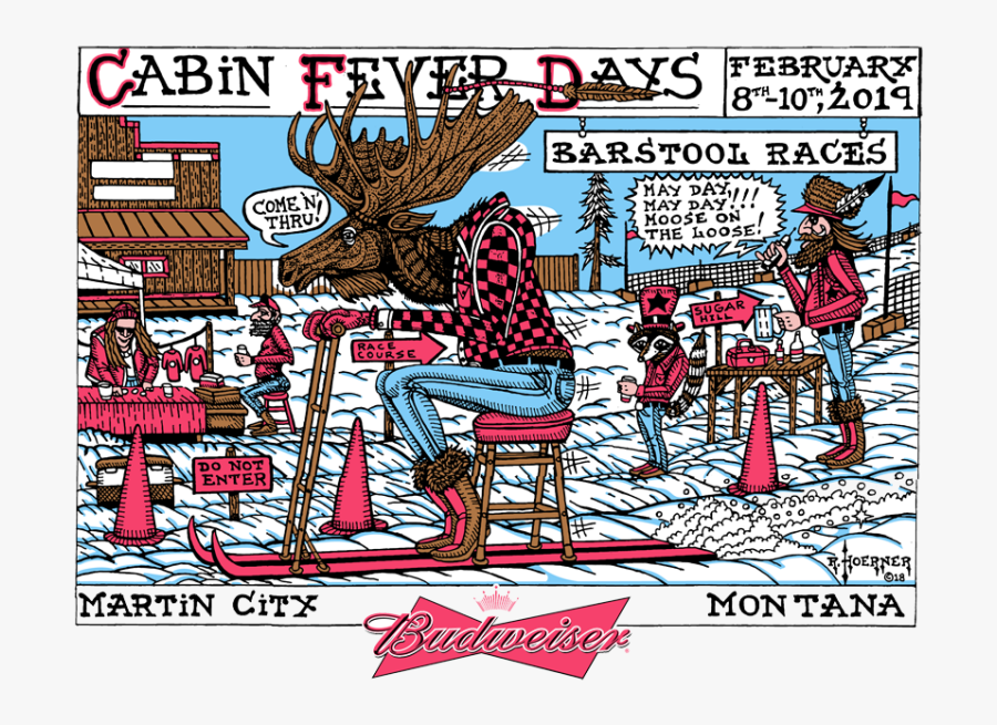 Martin City Cabin Fever Days, Transparent Clipart