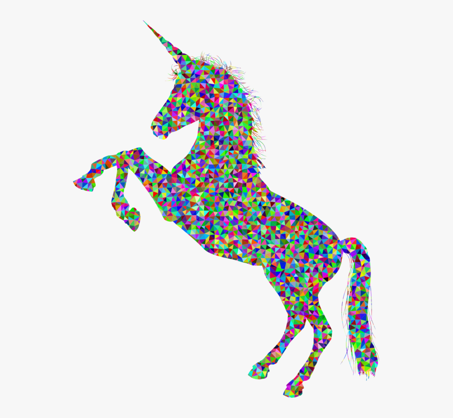 Art,horse Like Mammal,unicorn - Unicorn Animal Horn Horse, Transparent Clipart