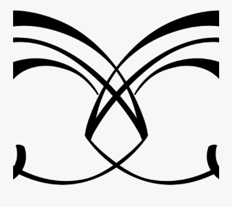 Transparent Scroll Line Clipart - Scrolls Clip Art Png, Transparent Clipart