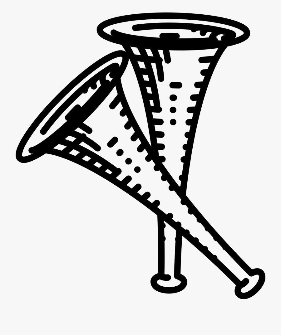 Horn Instrument Music Free Picture - Horn, Transparent Clipart
