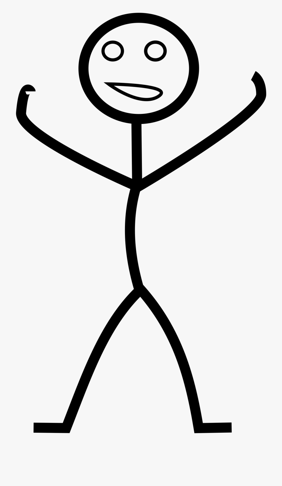 Transparent Human Brain Clipart - Stick Figure Png Transparent Background, Transparent Clipart