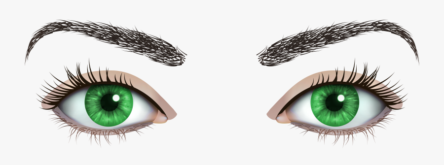 Green Female Eyes Png Clipart - Png Images Transparent Background Eyes Png, Transparent Clipart