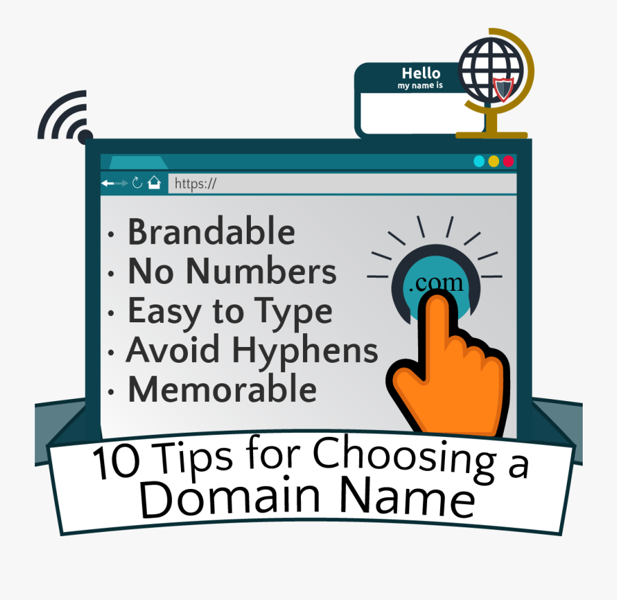 Tips For Choosing A Domain Name - Humber Nhs Foundation Trust, Transparent Clipart