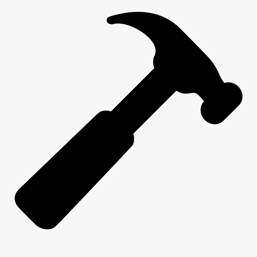 Clip Art Svg Build Tool Work - Free Clip Art Hammer, Transparent Clipart