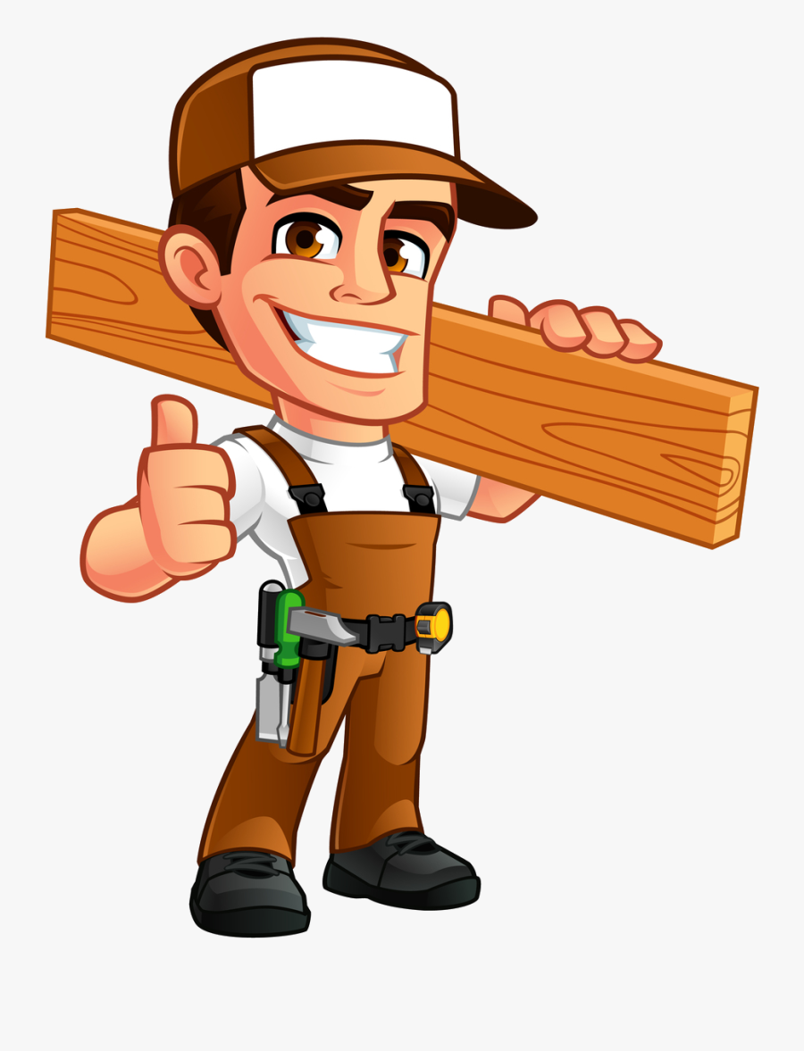 He Is A Carpenter, Transparent Clipart