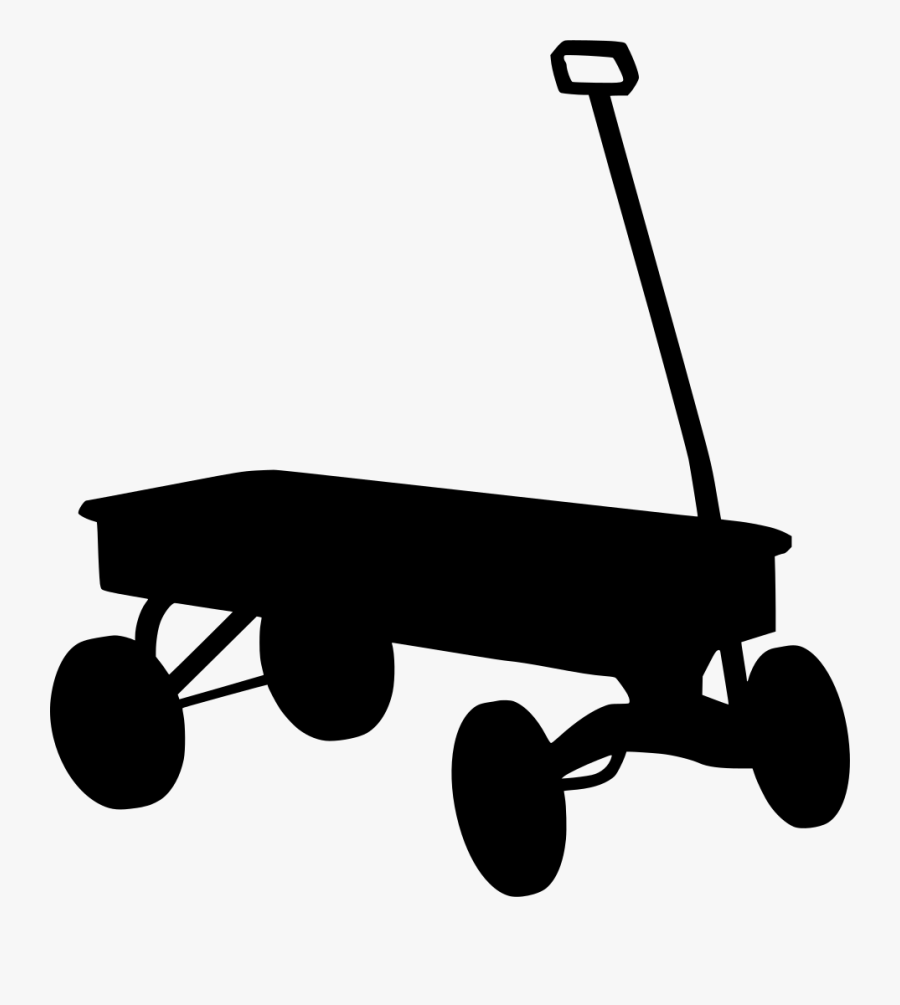 Little Red Wagon Png, Transparent Clipart