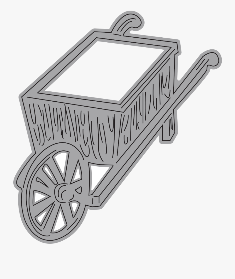 Garden Notes - Garden Wheelbarrow - Cart, Transparent Clipart