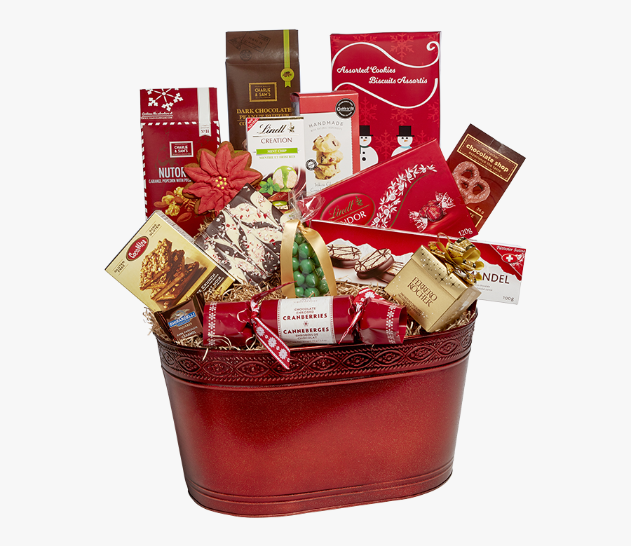 Christmas Photos Backgrounds Beautiful - Gift Basket, Transparent Clipart