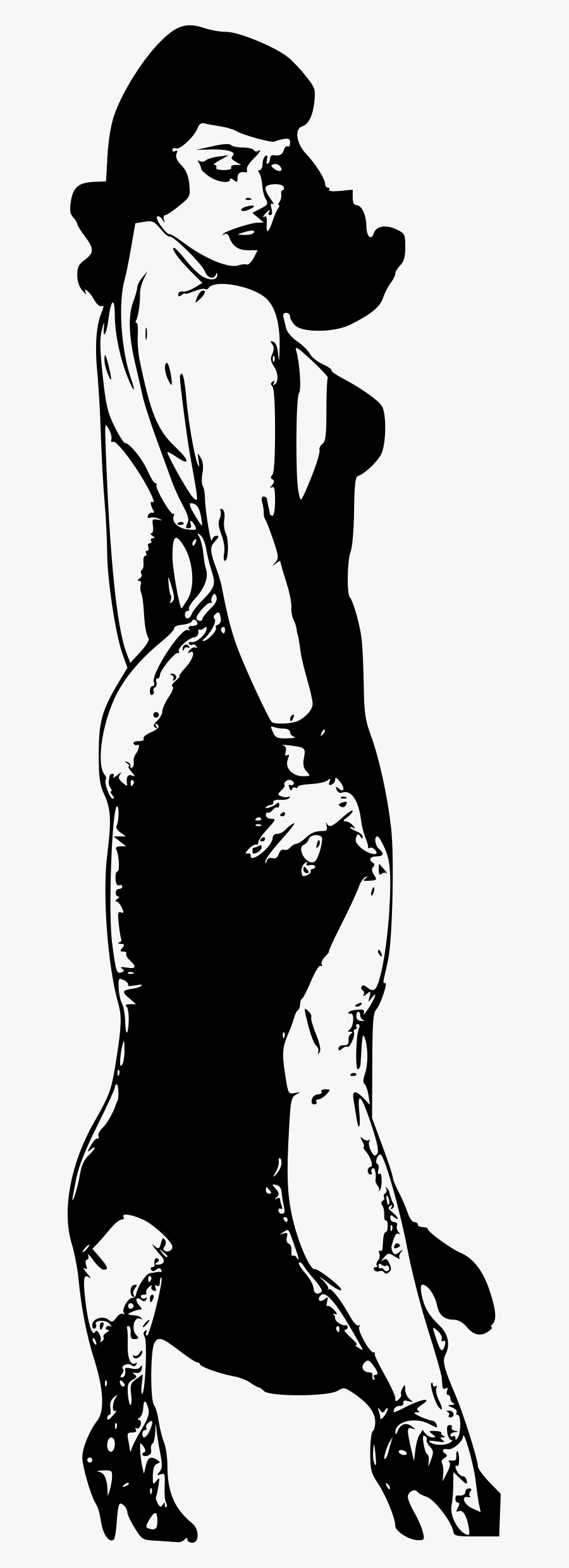 A Thing Of Beauty Is Joy Forever - Femme Fatale Art, Transparent Clipart