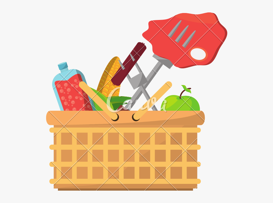 Clip Art Delicious Food Icons By - Picnic, Transparent Clipart
