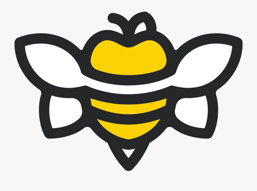 Honest Clipart Bee - Right Bee Cider Logo, Transparent Clipart
