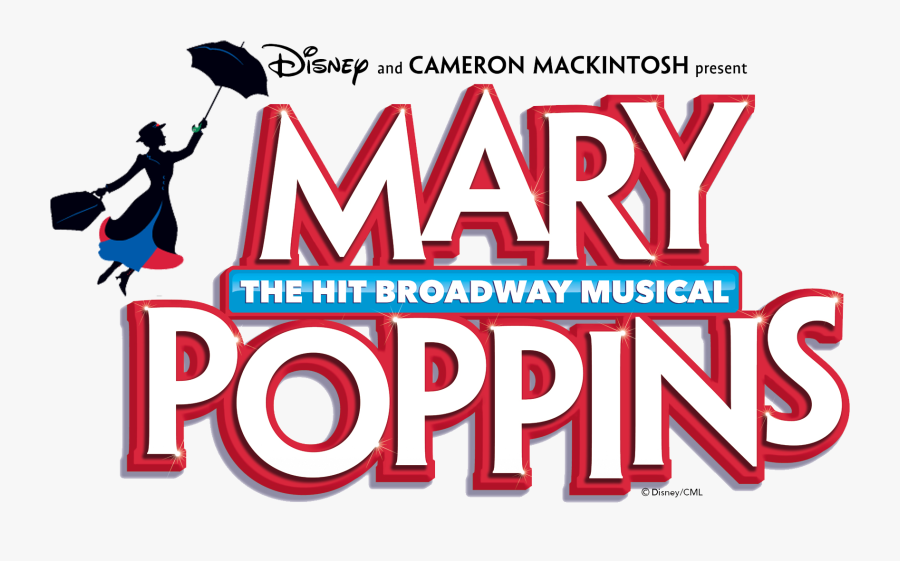 Transparent Mary Poppins Logo Png - Mary Poppins Musical, Transparent Clipart