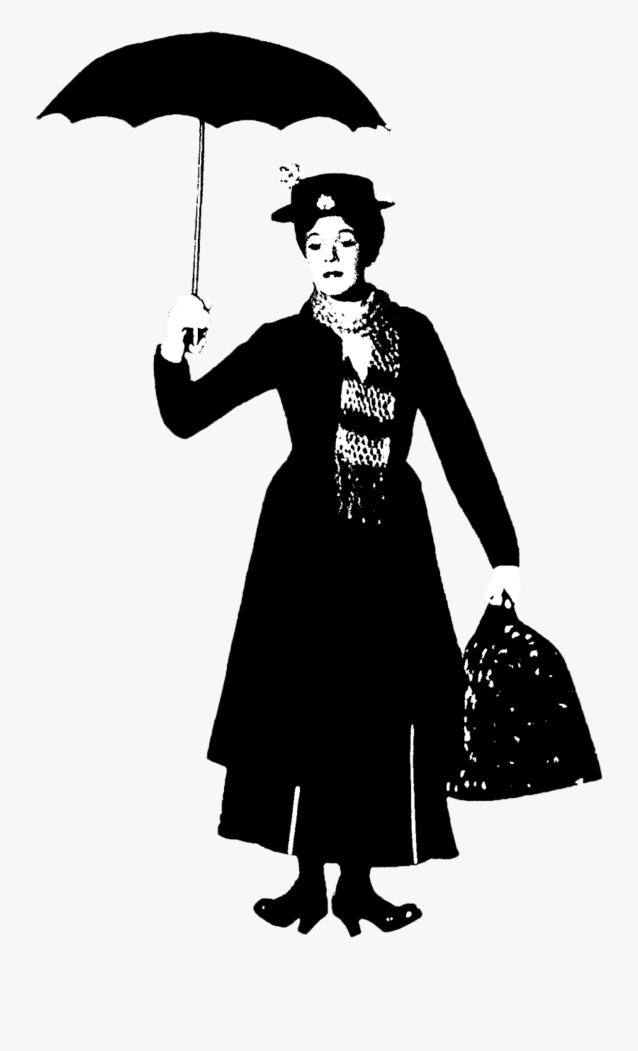 Mary Poppins, Transparent Clipart