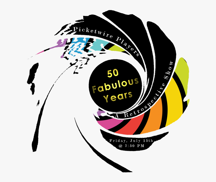 James Bond 50th Logo, Transparent Clipart