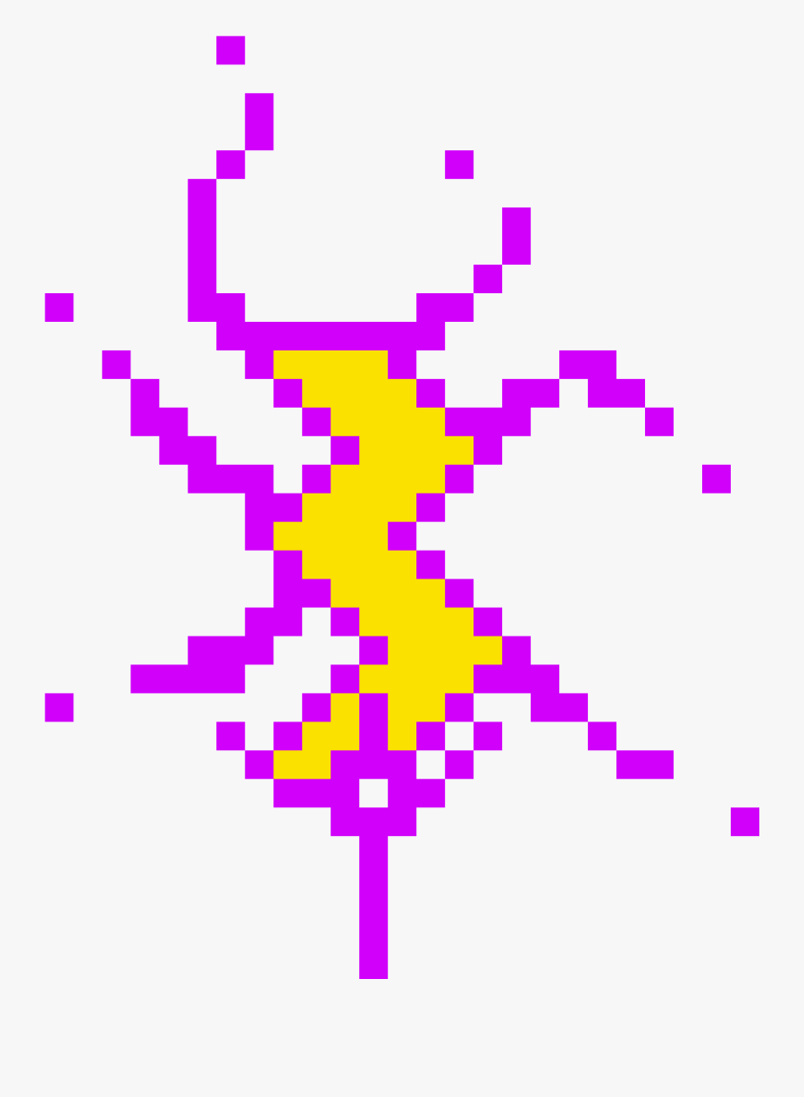 Running Man Pixel Art, Transparent Clipart