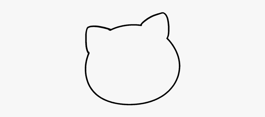 How To Draw Hello Kitty - Line Art, Transparent Clipart