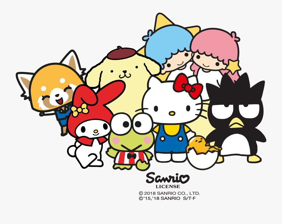 Hello Kitty Characters Png - Sanrio Characters Png, Transparent Clipart