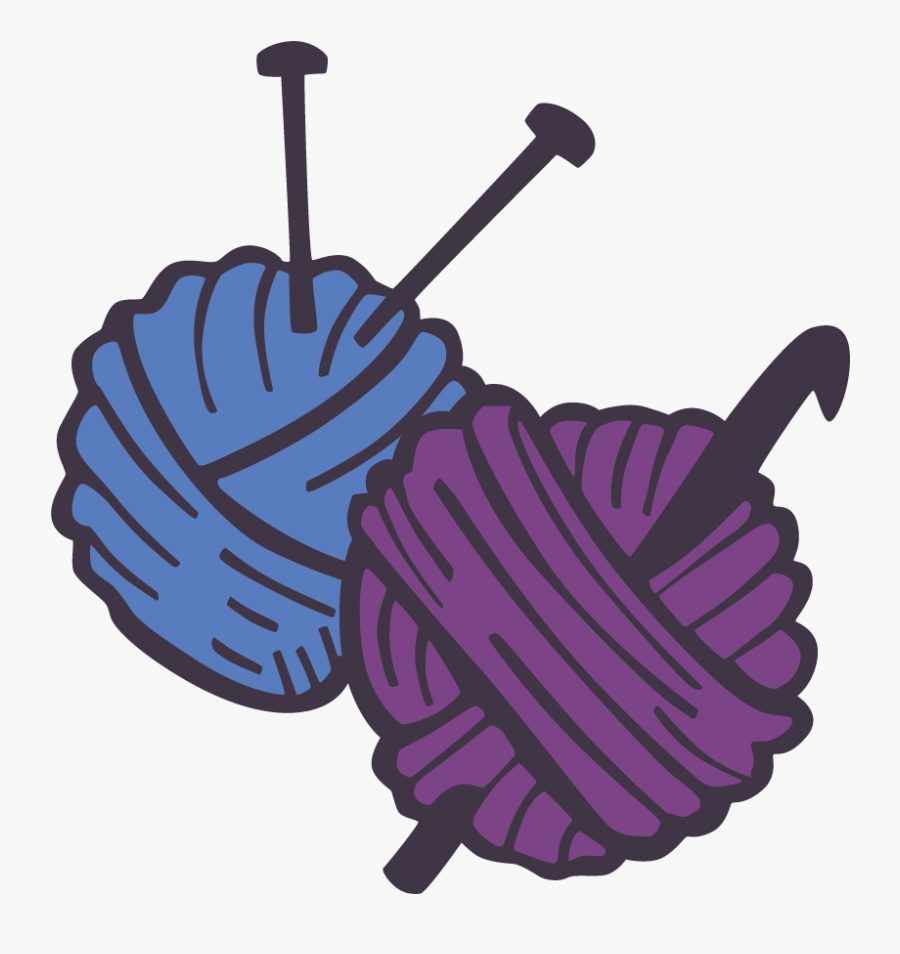 Crochet And Knitting Classes Available At Straightcurves - Knitting And Crochet Clipart, Transparent Clipart