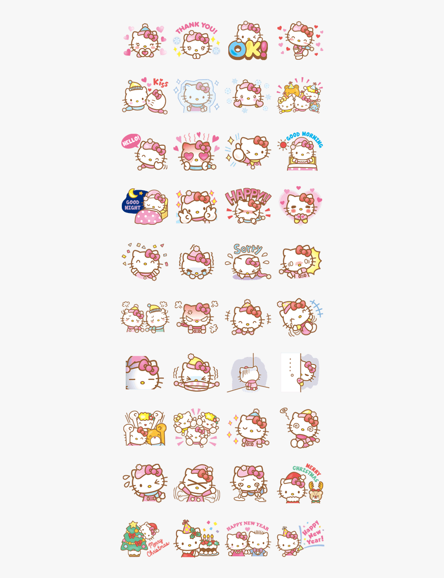 Hello Kitty Clip Art, Transparent Clipart