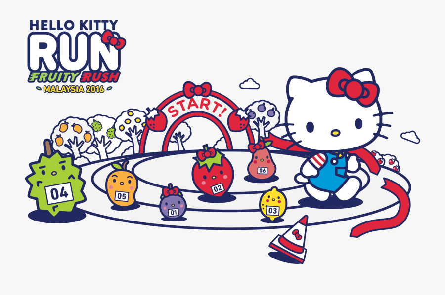 Hello Kitty Run Malaysia, Transparent Clipart